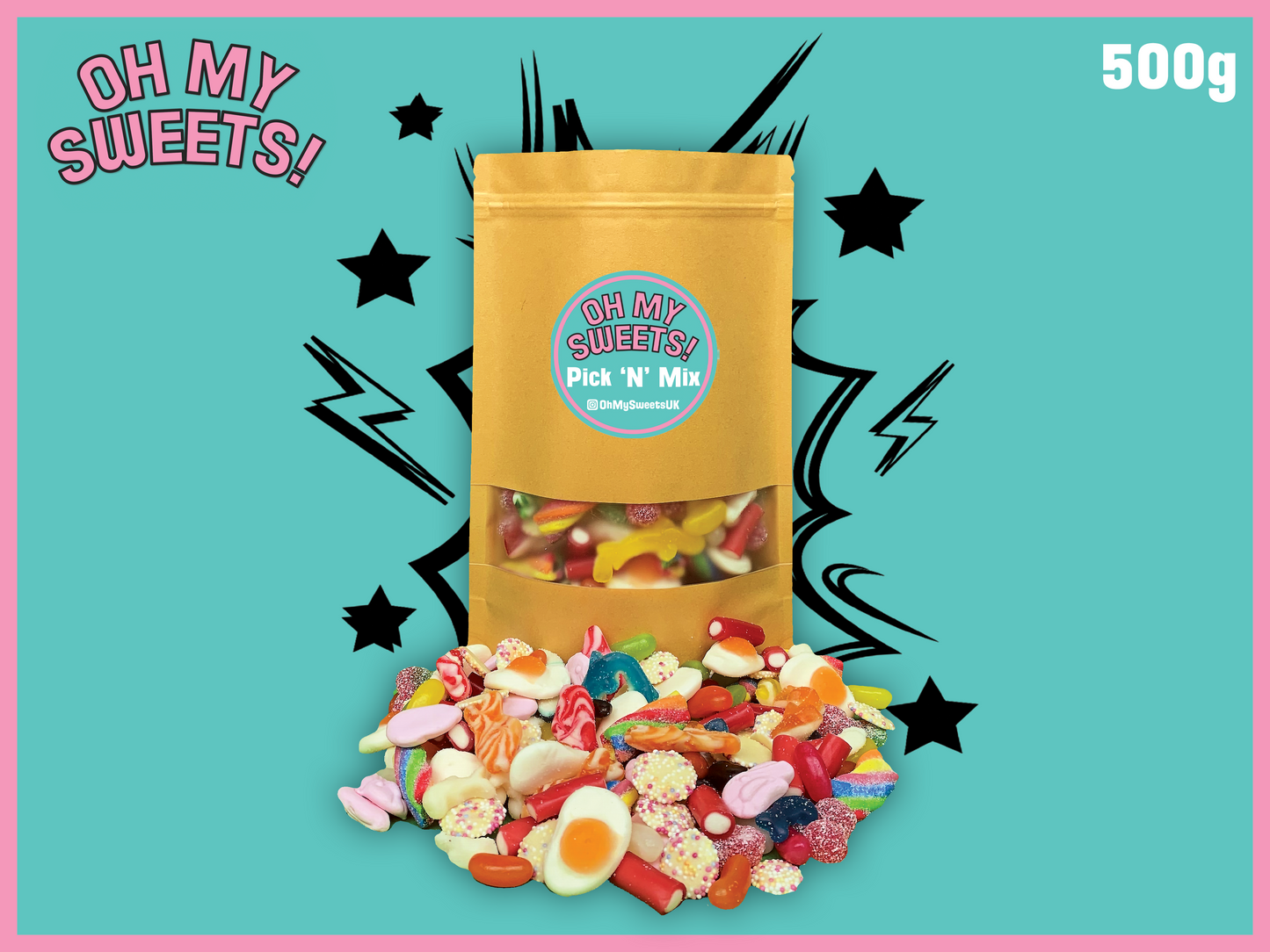 Pick 'N' Mix - 500g Large Pouch