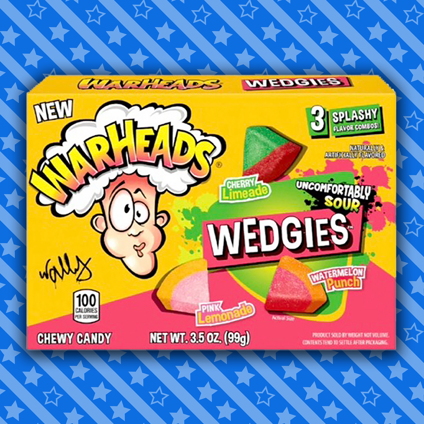 Warheads Wedgies American Theatre Box - Watermelon Punch